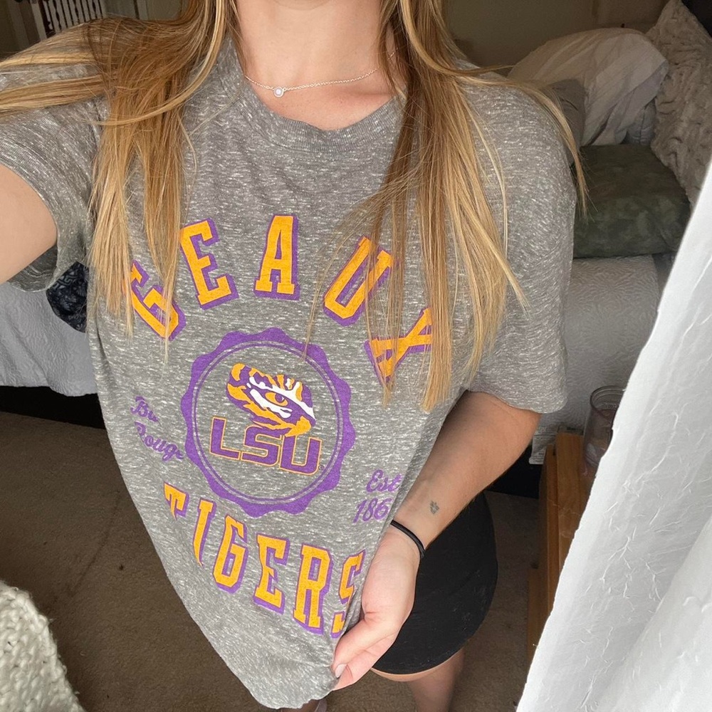 LSU Geux Tigers Pressbox crop top!
